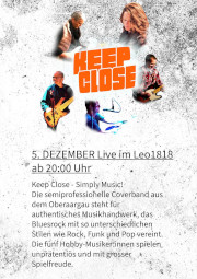 Flyer für Gig vom 05.12.2025
