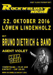 Flyer für Gig vom 22.10.2016